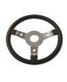 Balck aluminum steering wheel