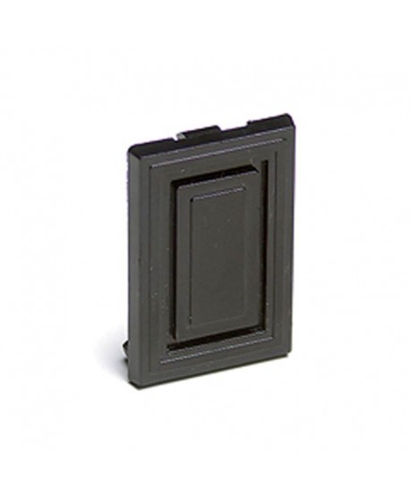 Rectangular plug hole for switches