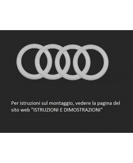 Kit of 4 white bands for 15 '' tires