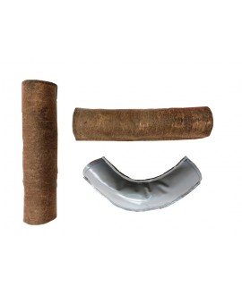 Felt heating pipes kit 2cv old model until 1970